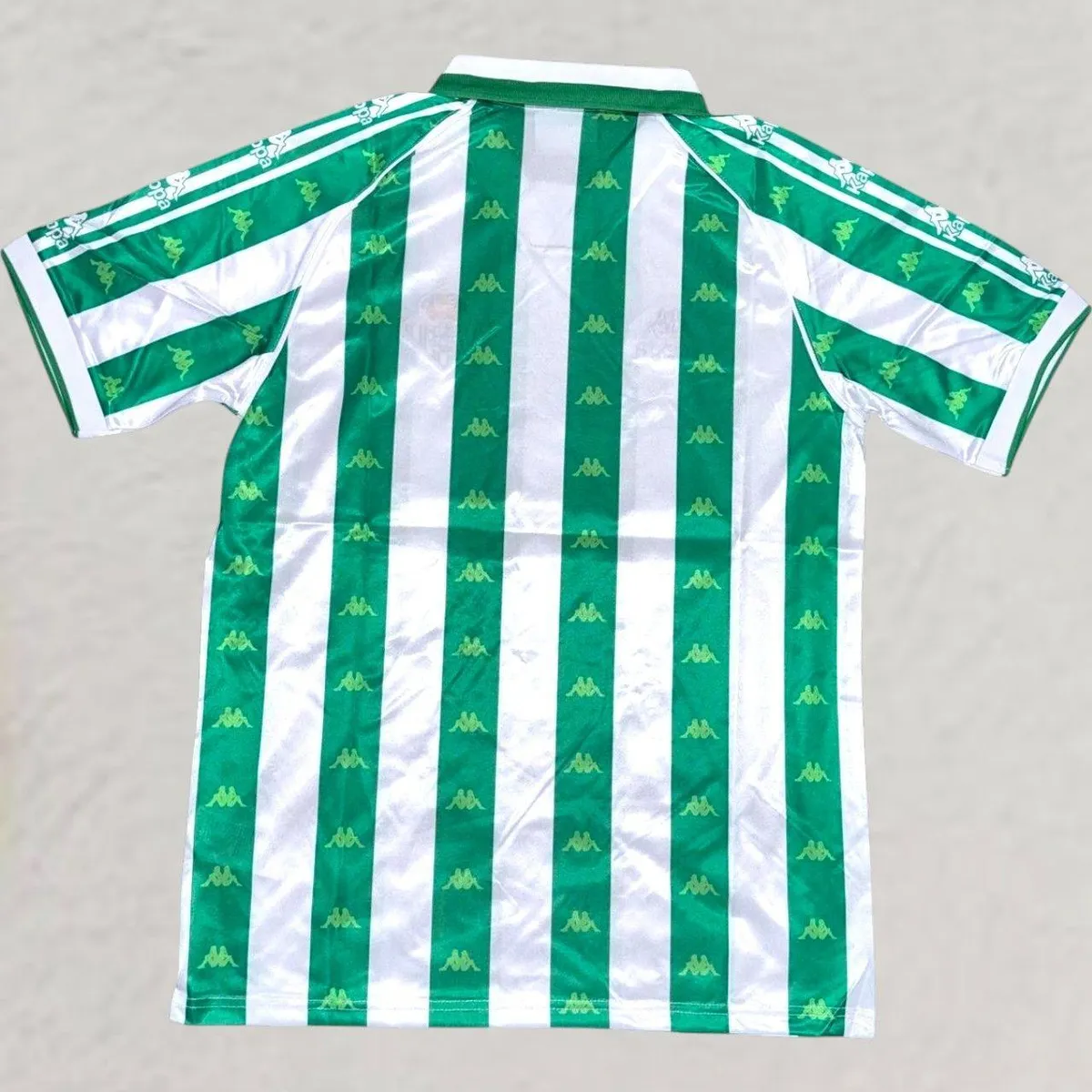 Real Betis 1995-97 Home Shirt in green, white view 2