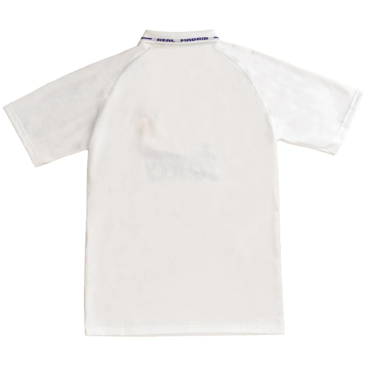 Real Madrid 1996-97 Home Shirt in white, purple view 2