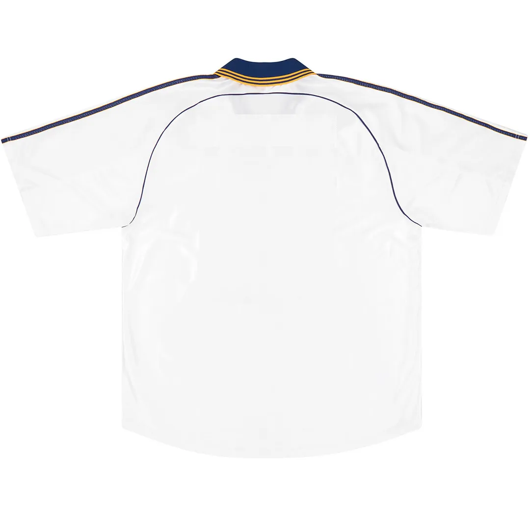Real Madrid 1998-2000 Home Shirt in white, navy view 2