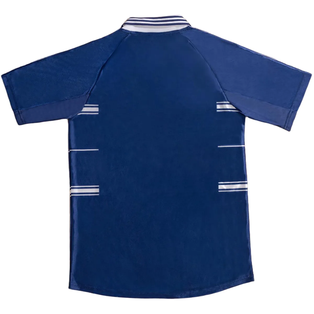 Real Madrid 1998-99 Away Shirt in navy, white view 2