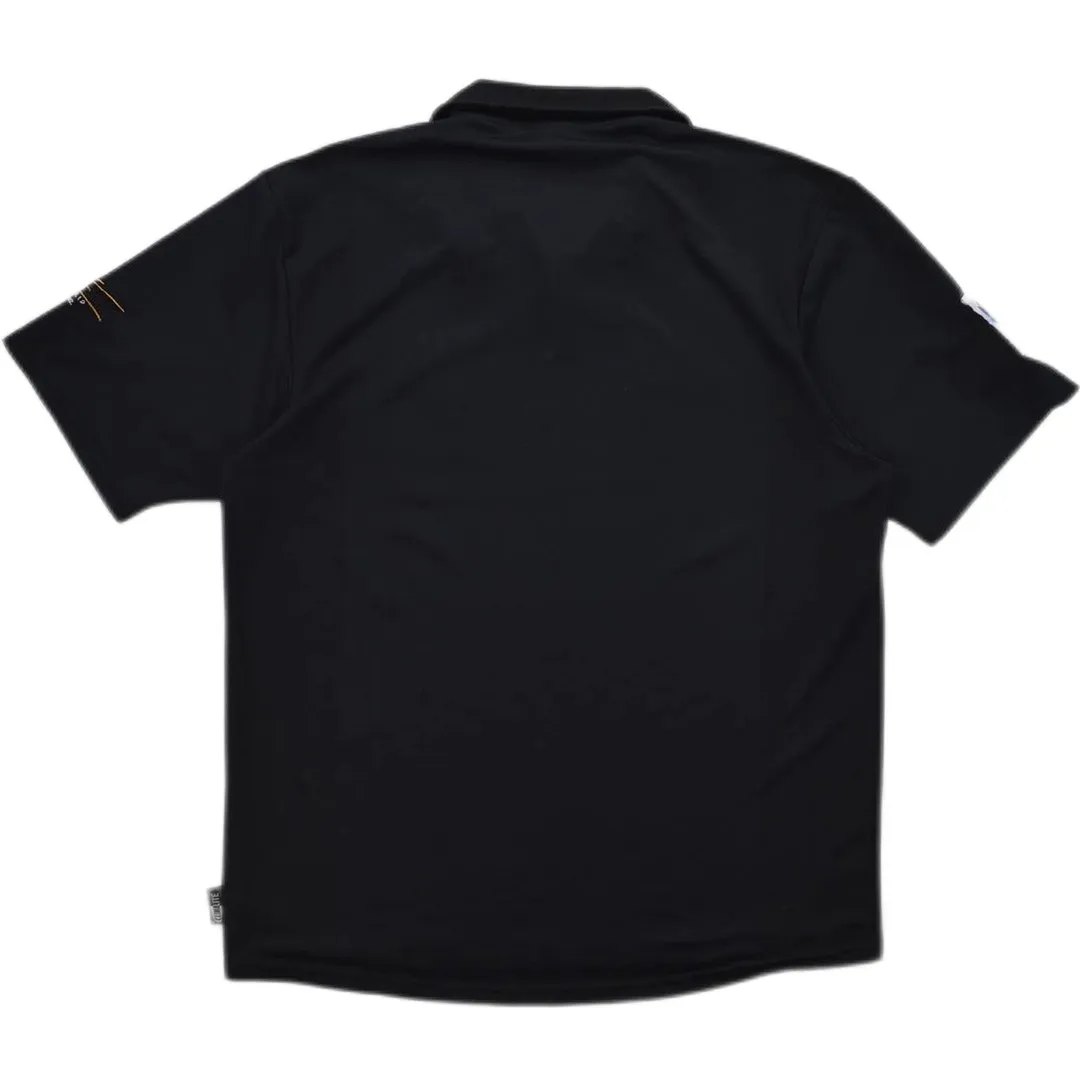 Real Madrid 2002-03 Centenary Away Shirt in black view 2