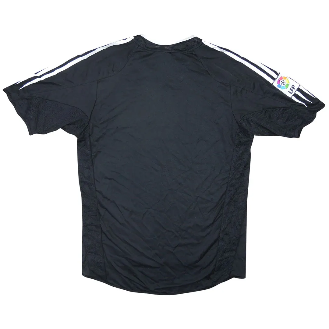 Real Madrid 2004-05 Away Shirt in navy, white view 2