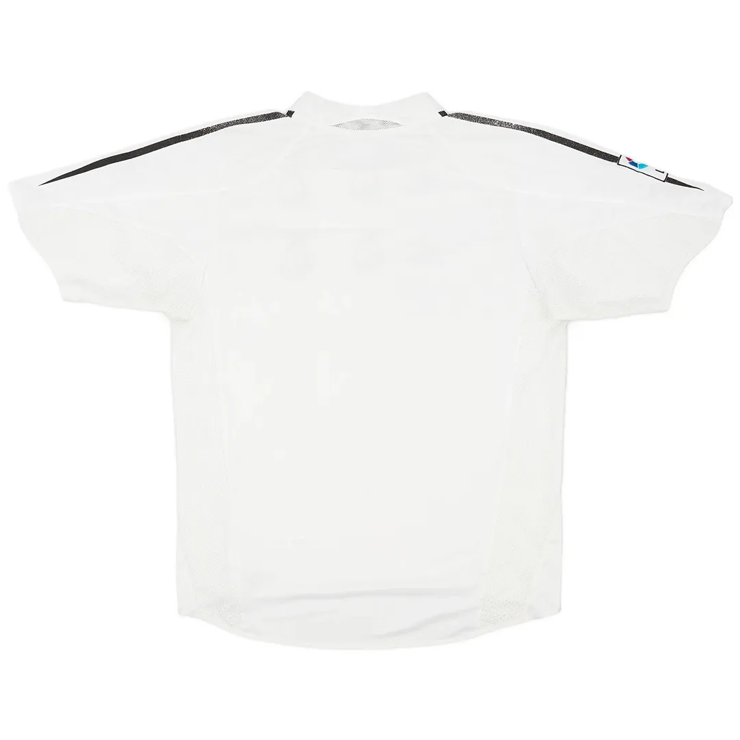 Real Madrid 2004-05 Home Shirt – Ronaldo 9 in white, black view 3