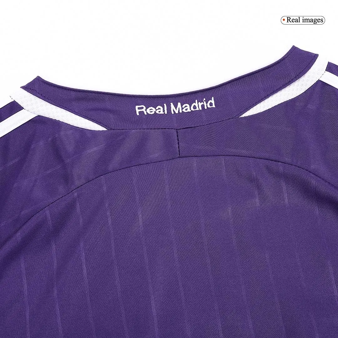 Real Madrid 2006-07 Third Shirt in purple, white view 5