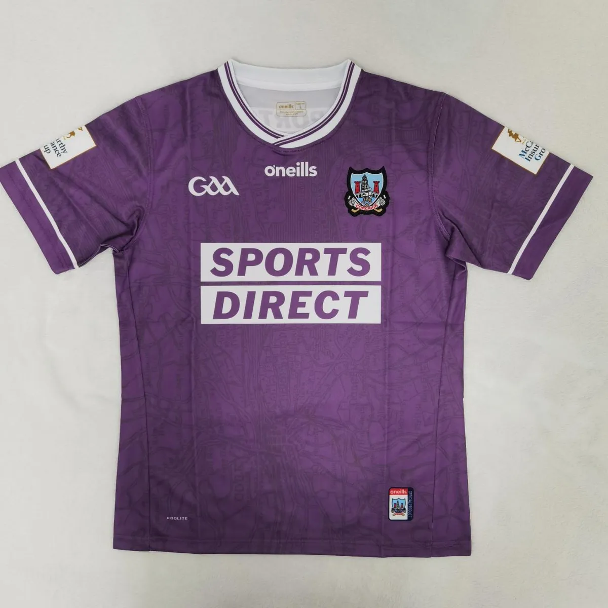 Cork GAA Away Goalkeeper Jersey in purple, white