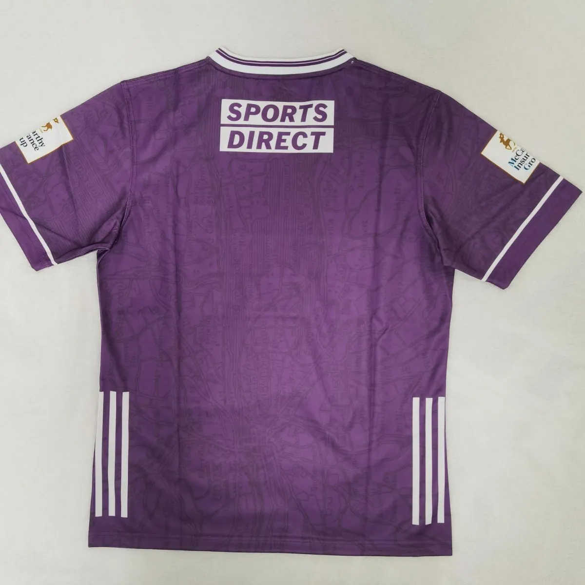 Cork GAA Away Goalkeeper Jersey in purple, white view 2