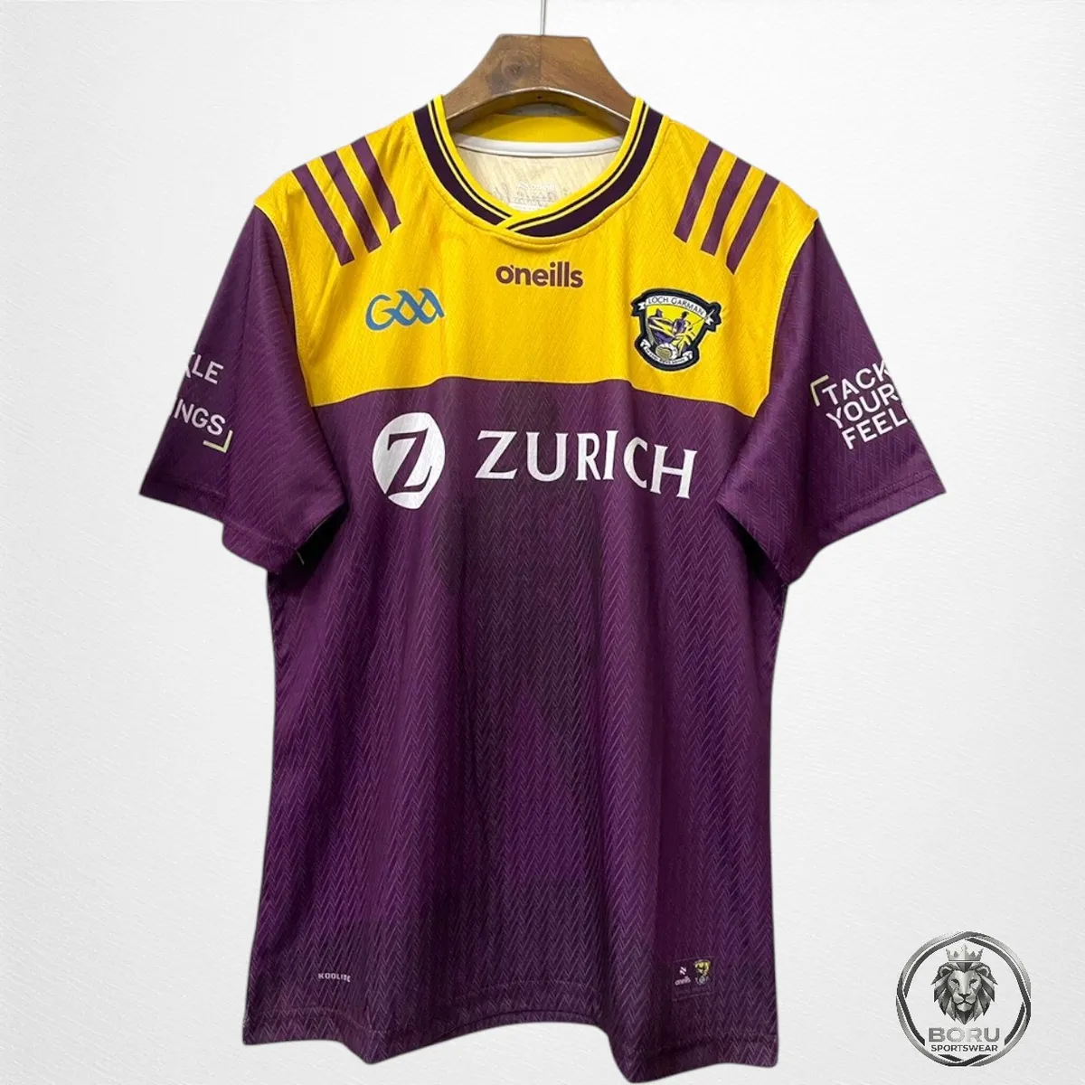 Wexford GAA 2026 Home Jersey in purple, gold