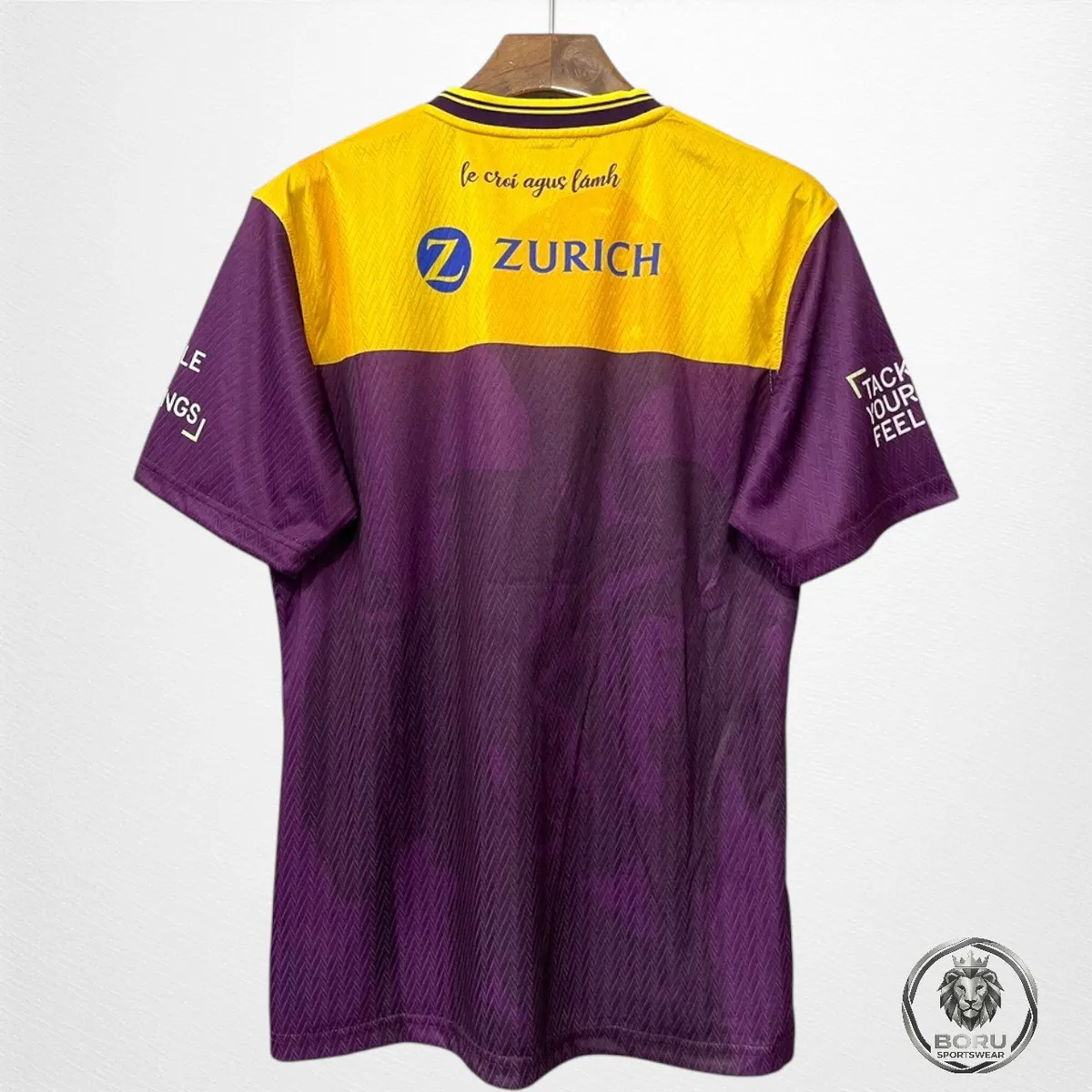 Wexford GAA 2026 Home Jersey in purple, gold view 2