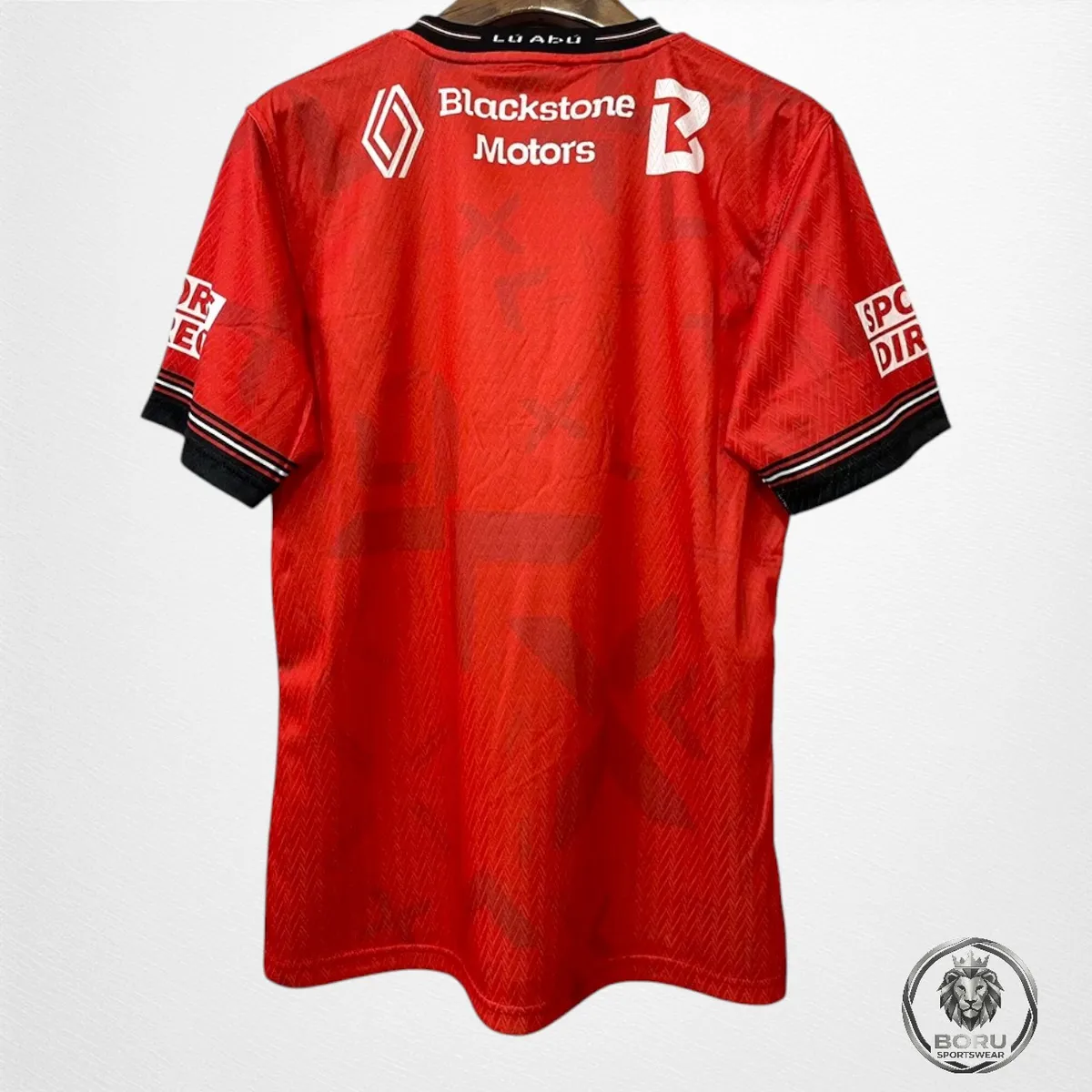 Louth GAA 2026 Home Jersey in red, black, white view 2