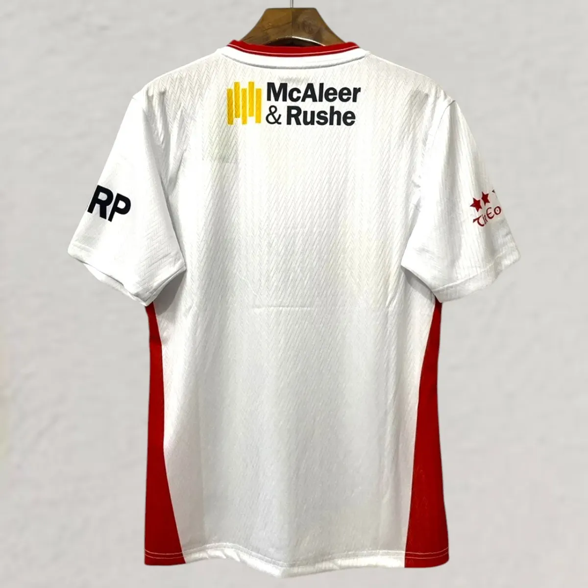 Tyrone GAA 2026 Home Jersey in white, red view 2