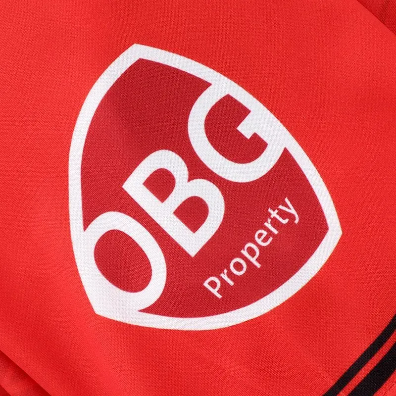 Sligo GAA 2025 Goalkeeper Jersey in red, black view 4