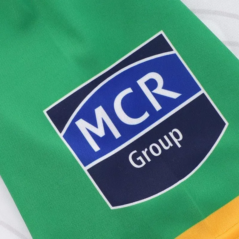 Donegal GAA 2024-25 Away Jersey in white, green, amber view 4