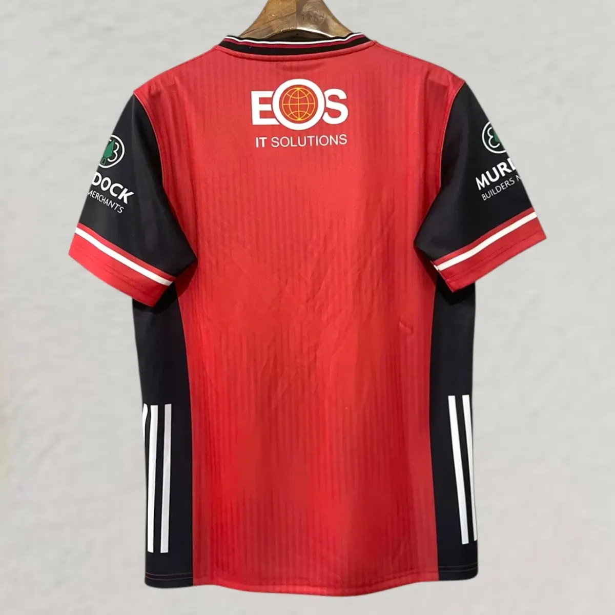 Down GAA 2025-26 Home Jersey in red, black, white view 2