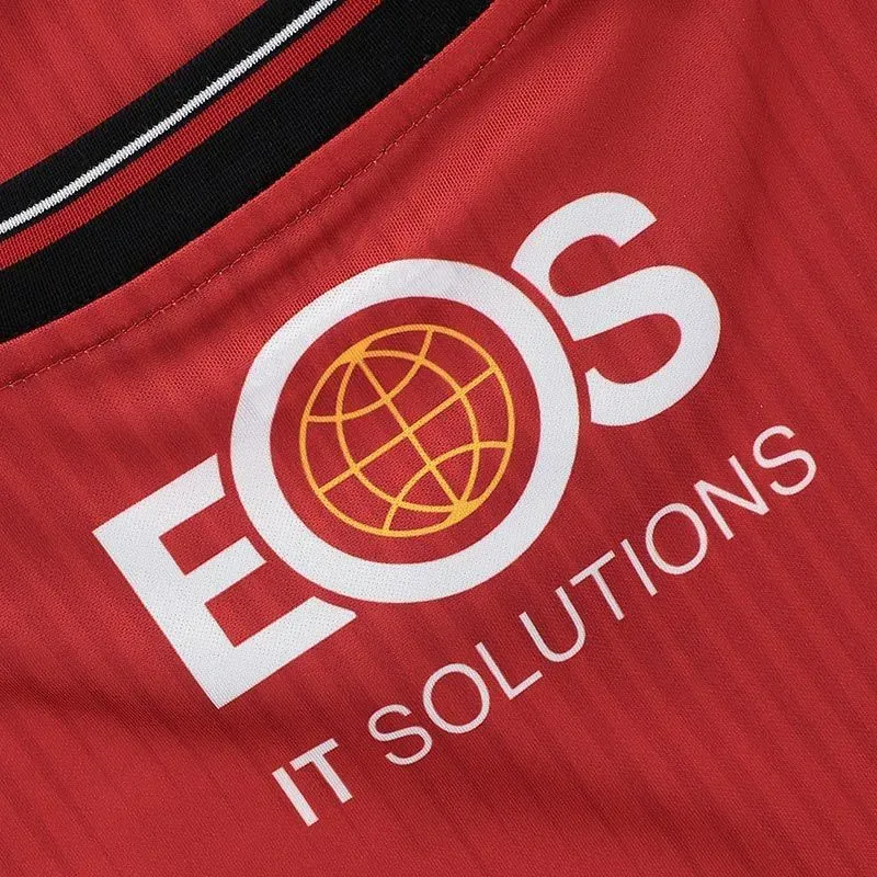 Down GAA 2025-26 Home Jersey in red, black, white view 3