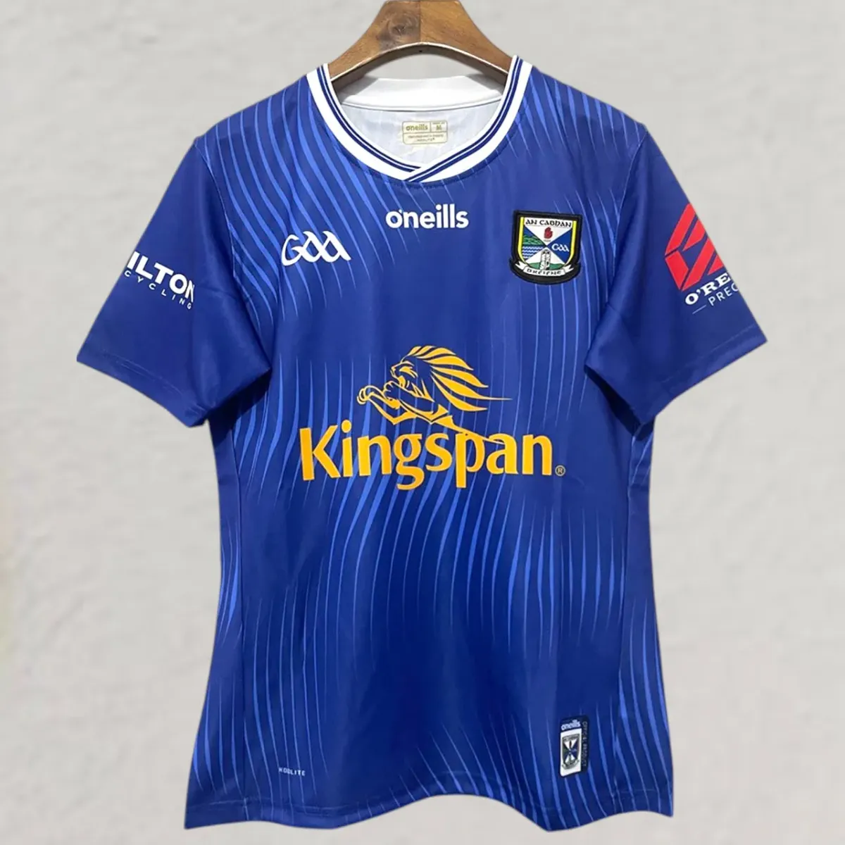 Cavan GAA 2025-26 Home Jersey in royal blue, white