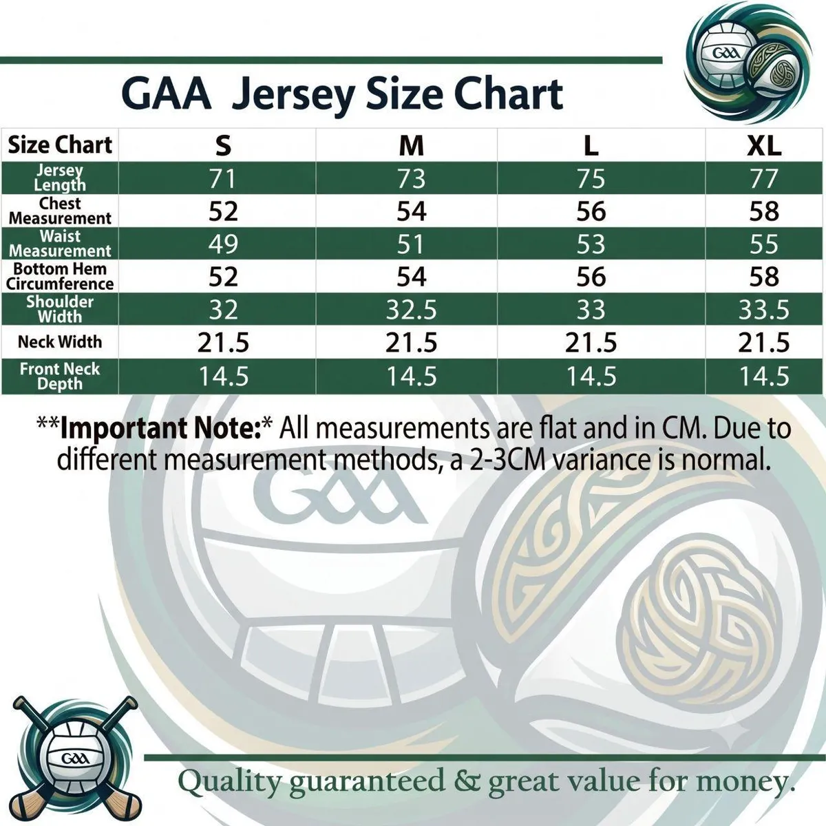 Mayo GAA Jersey in green, red view 3