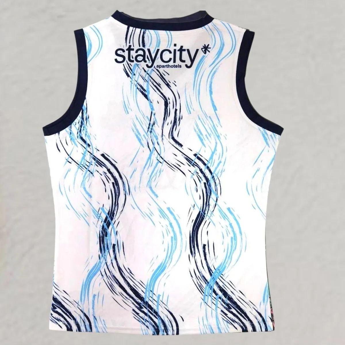Dublin GAA Training Vest in navy, white view 2