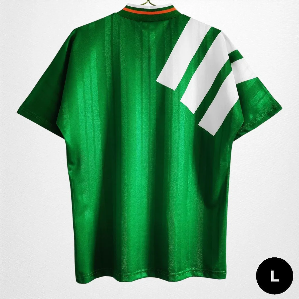 Ireland 1992-94 Home Jersey in green, white view 2