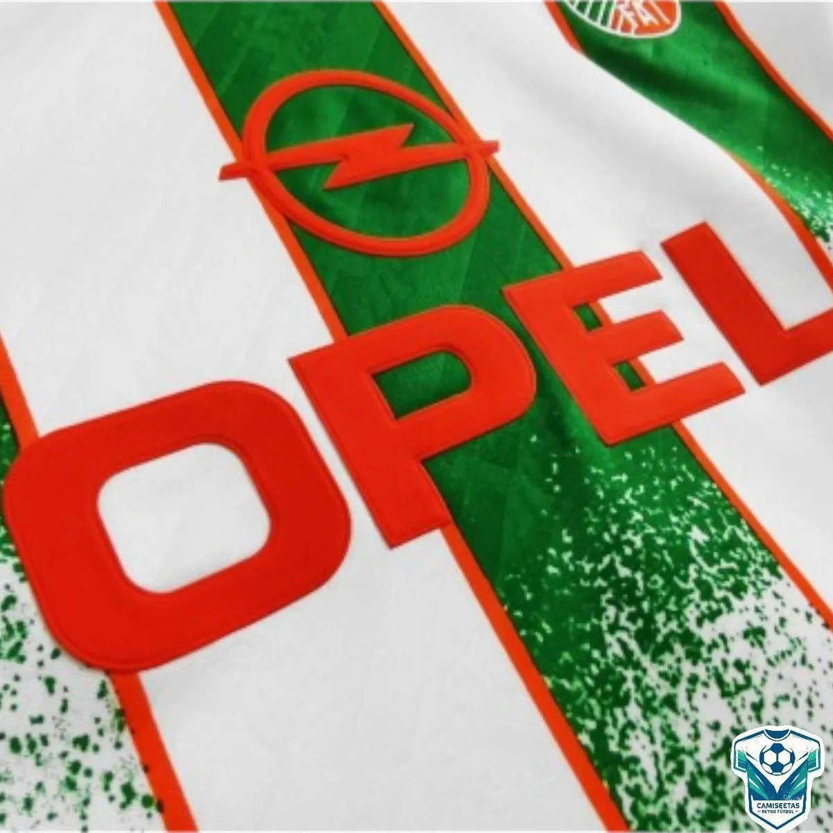 Ireland USA 94 World Cup Away Jersey in white, green view 6