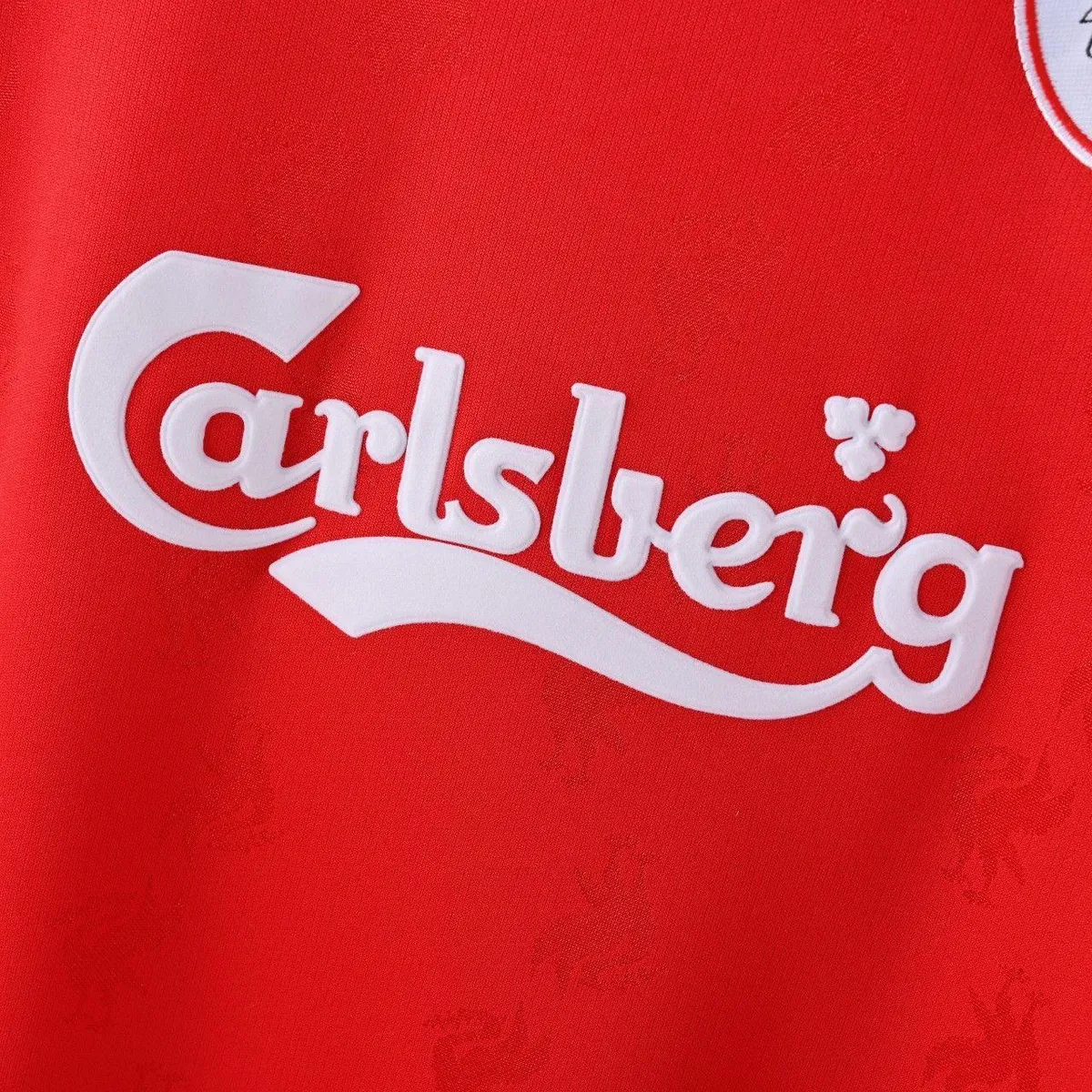 Liverpool 1996-98 Home Shirt in red, white view 3