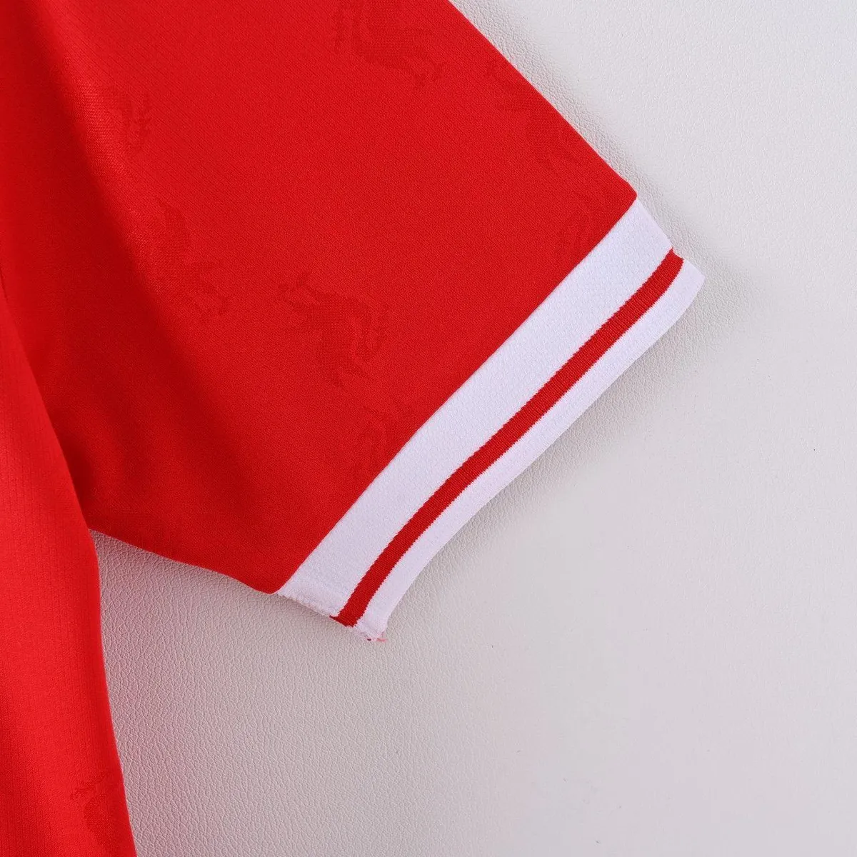 Liverpool 1996-98 Home Shirt in red, white view 7