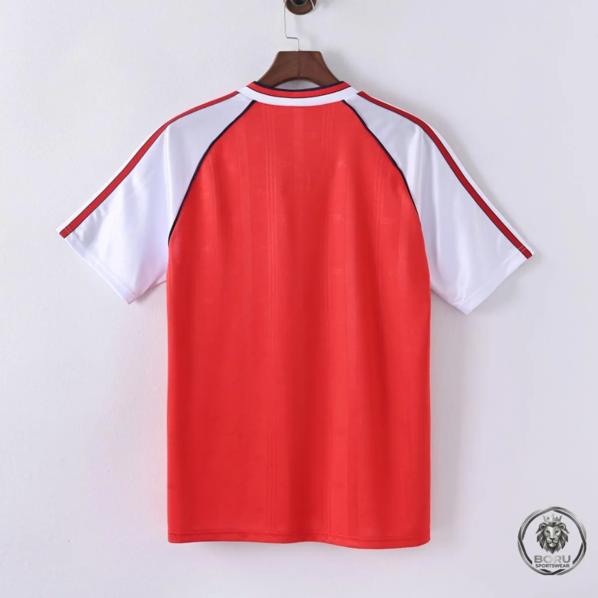 Arsenal 1988-89 Home Shirt in red, white view 2