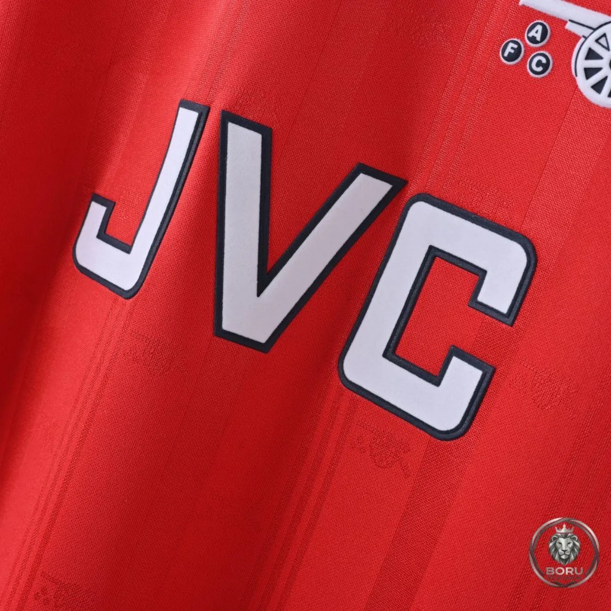 Arsenal 1988-89 Home Shirt in red, white view 5