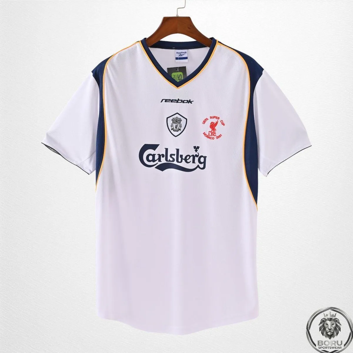 Liverpool 2001 UEFA Super Cup Away Shirt