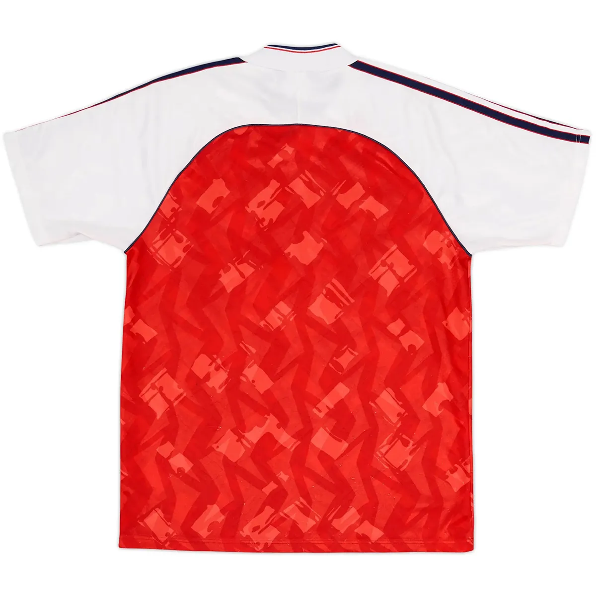 Arsenal 1990-92 Home Shirt in red, white view 2