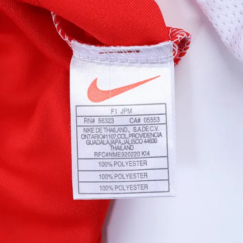 Arsenal 2002-04 Home Shirt in red, white view 5