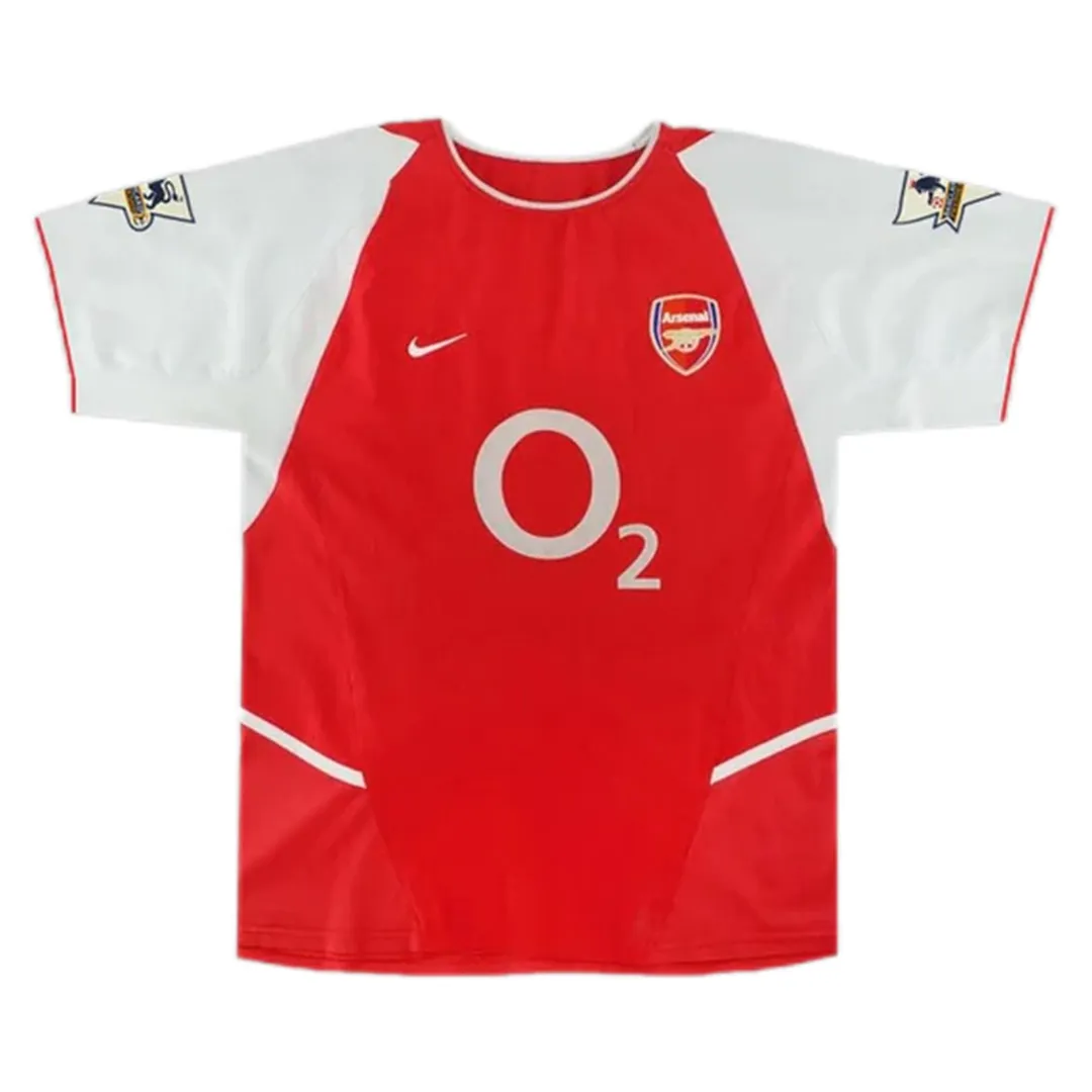 Arsenal 2002-04 Home Shirt – Henry 14 in red, white view 2