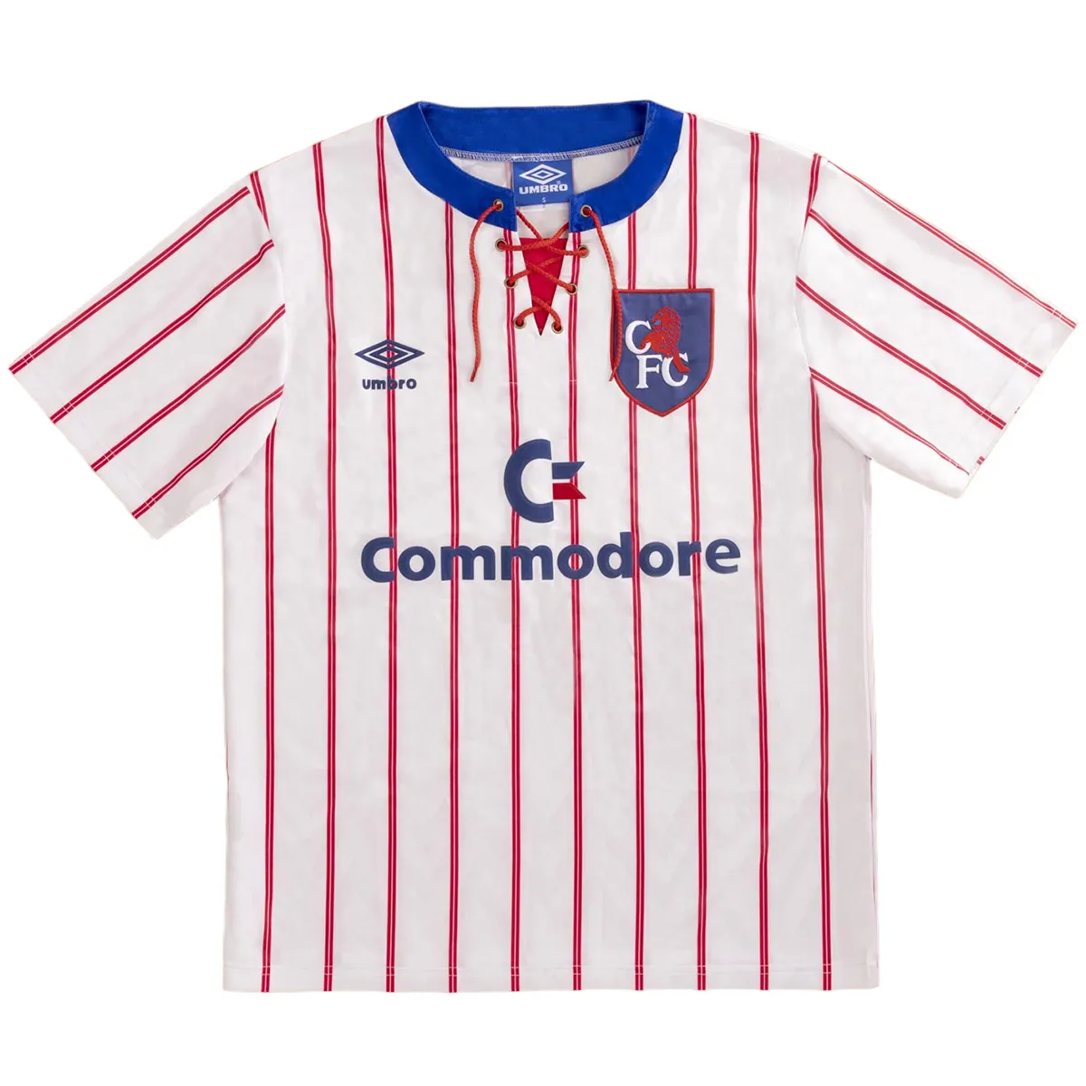 Chelsea 1992-94 Away Shirt in white, red