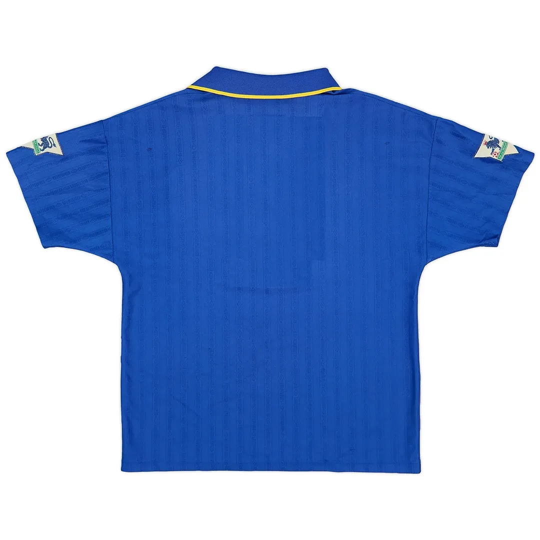 Chelsea 1995-97 Home Shirt – Gullit 4 in blue, white view 3