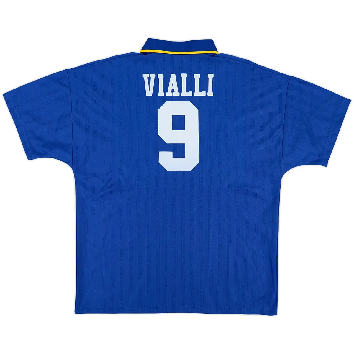 Chelsea 1995-97 Home Shirt – Vialli 9 in blue, white