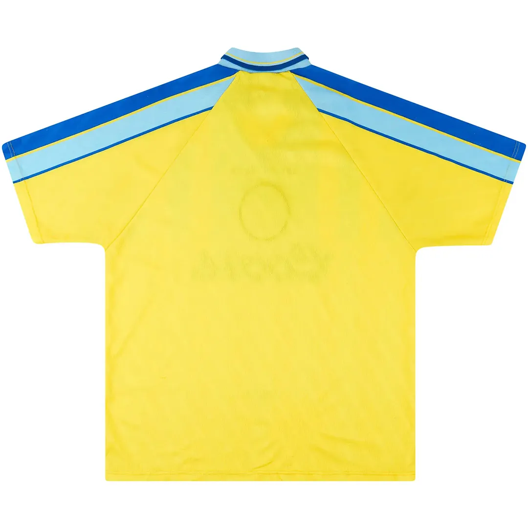Chelsea 1996-97 Away Shirt in yellow, sky blue view 2