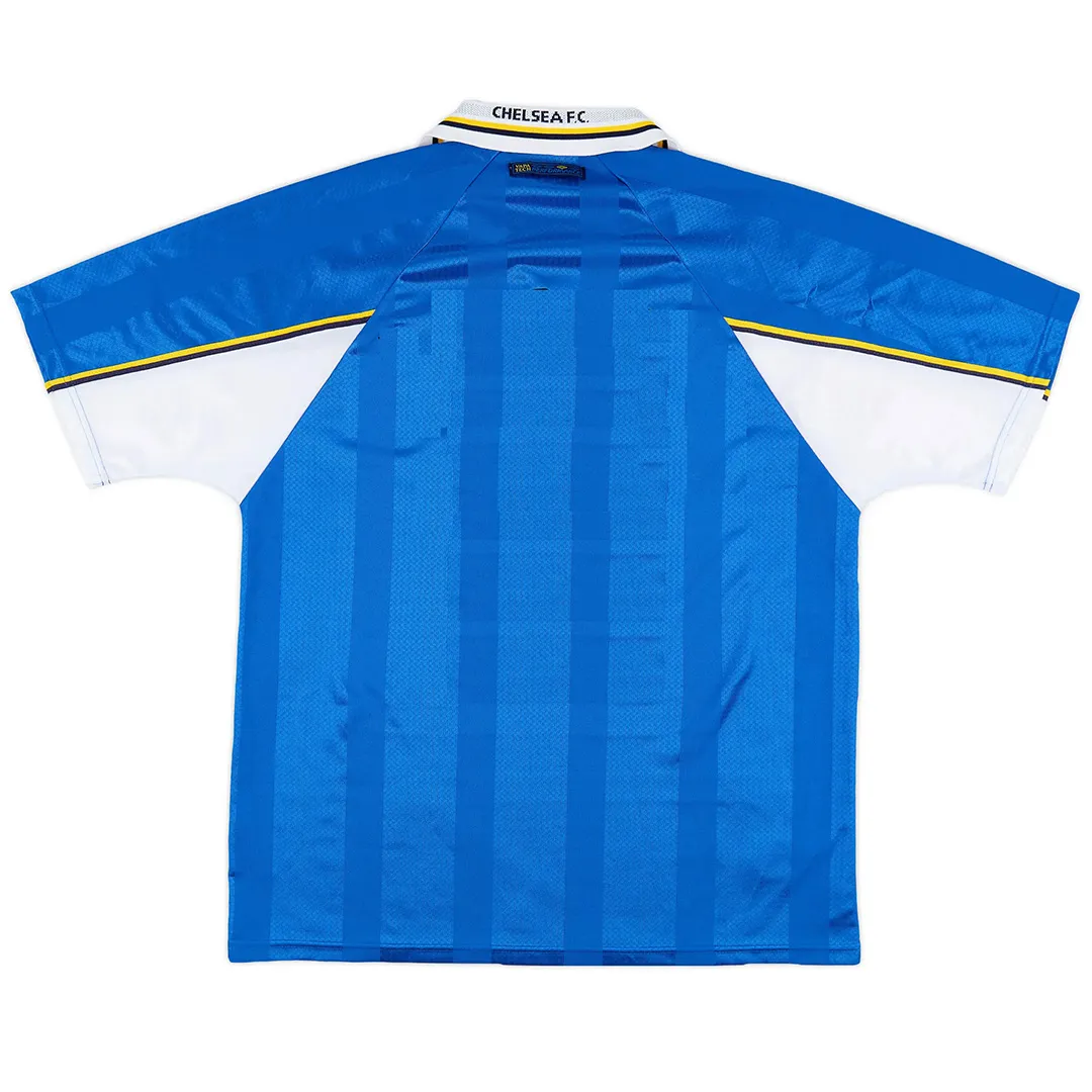Chelsea 1997-99 Home Shirt in blue, white view 2
