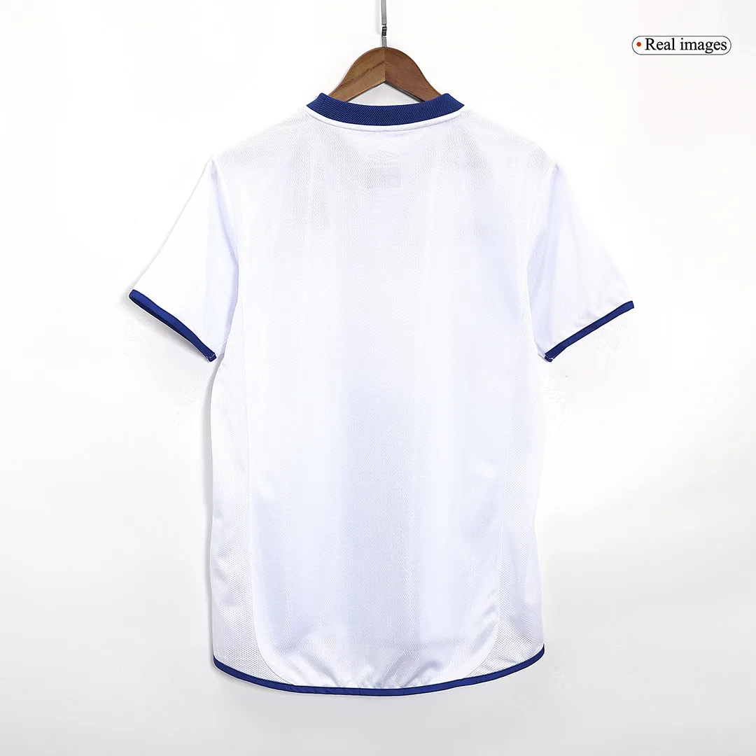Chelsea 2003-05 Away Shirt in white, blue view 4