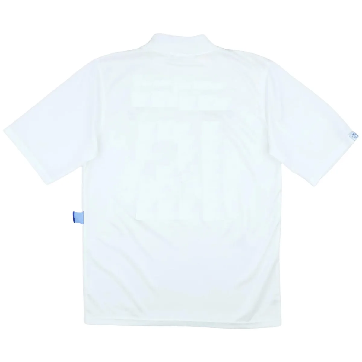 Leeds United 1995-96 Home Shirt in white, blue view 2