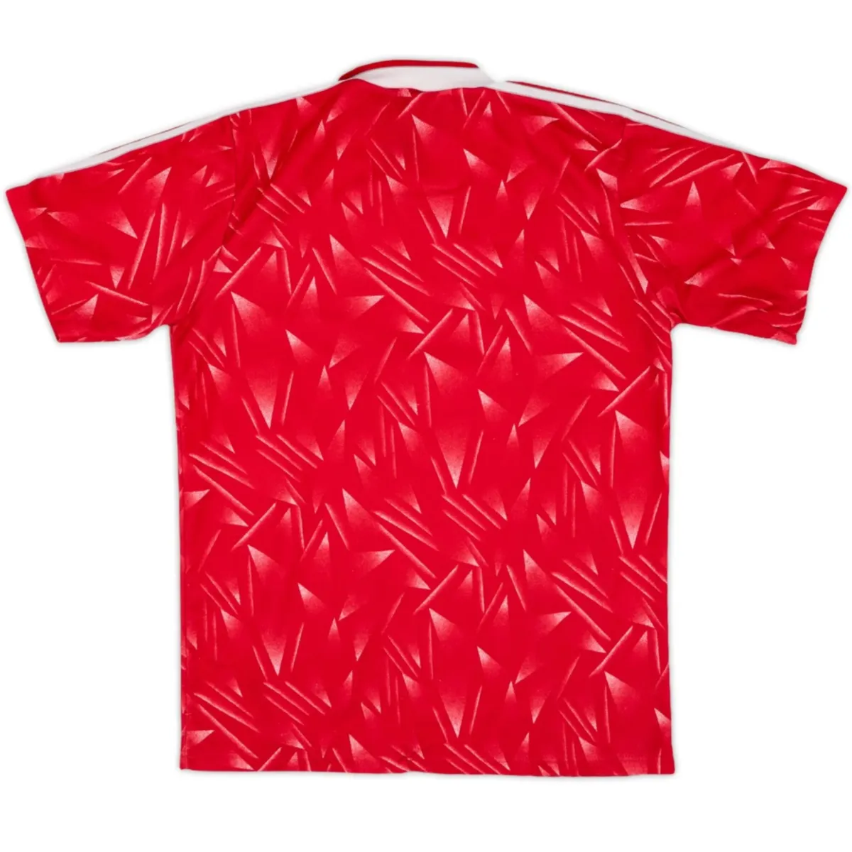 Liverpool 1989-91 Home Shirt in red, white view 2