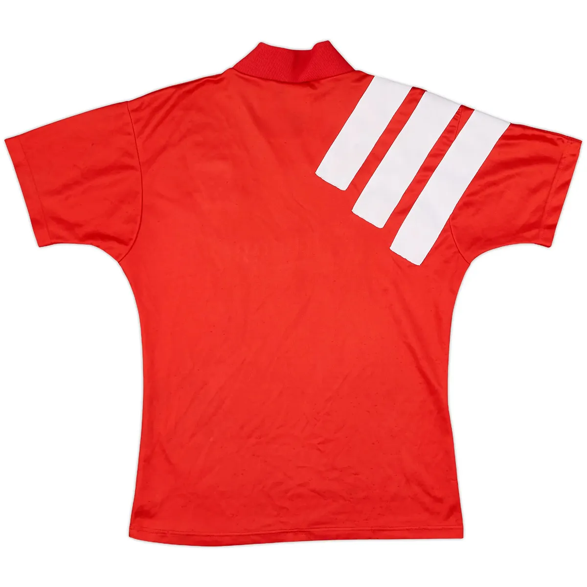 Liverpool 1992-93 Centenary Home Shirt in red, white view 2