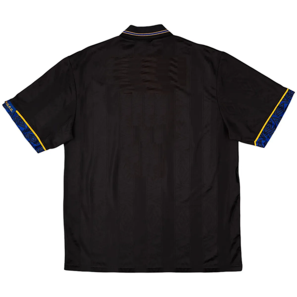 Manchester United 1993-95 Away Shirt – Cantona 7 in black, gold view 3