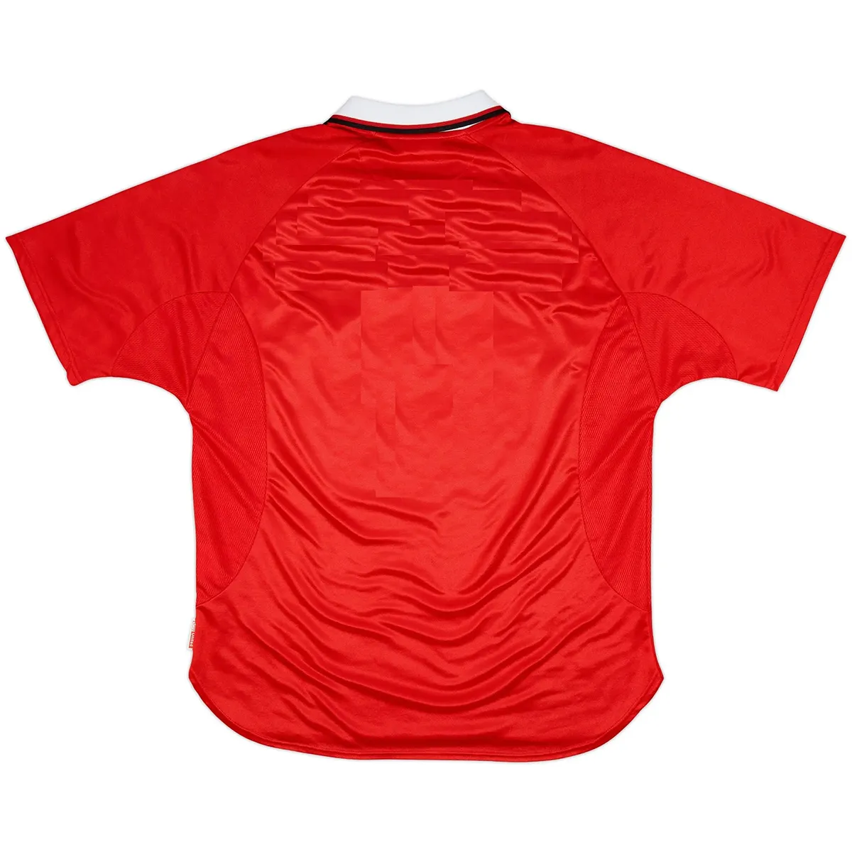 Manchester United 1999 Champions League Final Shirt in red, white, black view 2