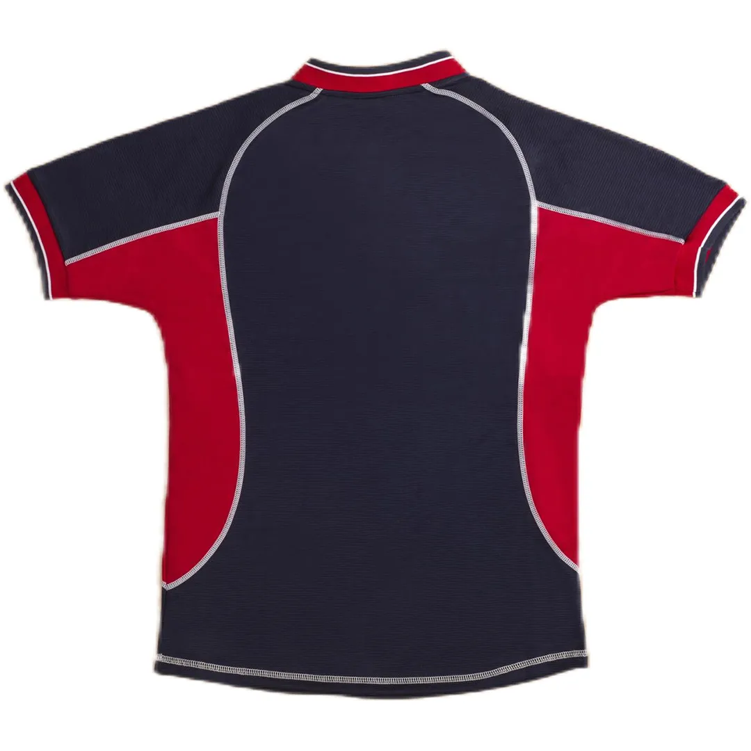 Manchester United 2000-01 Third Shirt in navy, red view 2