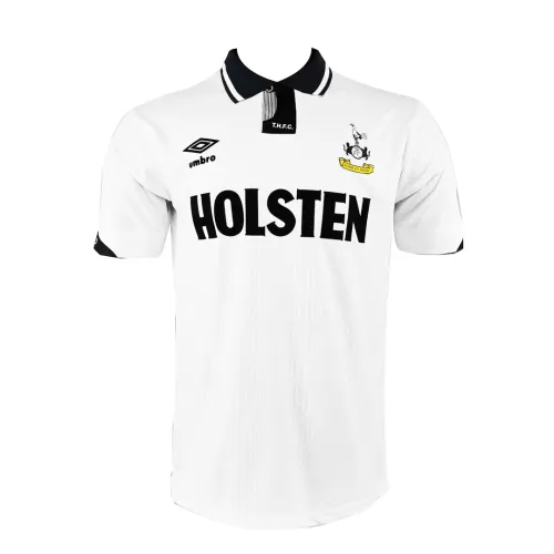 Tottenham Hotspur 1991-93 Home Shirt in white, navy view 2