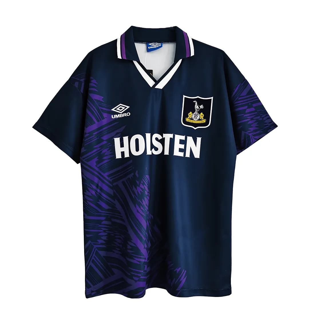 Tottenham Hotspur 1994-95 Away Shirt in navy, purple view 3
