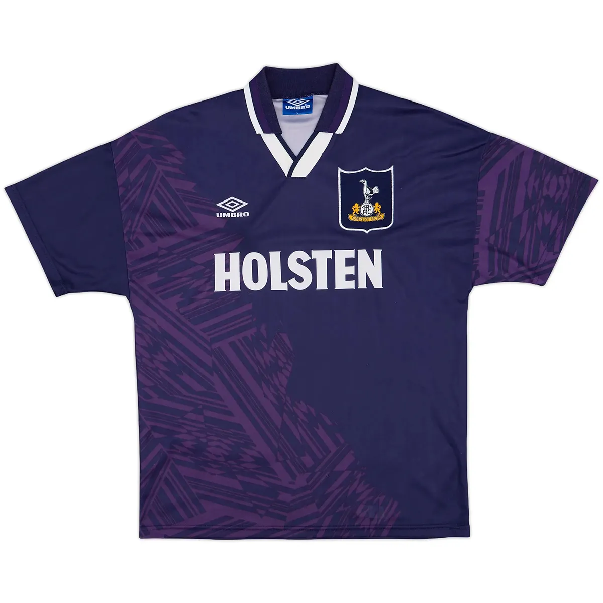 Tottenham Hotspur 1994-95 Away Shirt – Klinsmann 18 in navy, purple view 2
