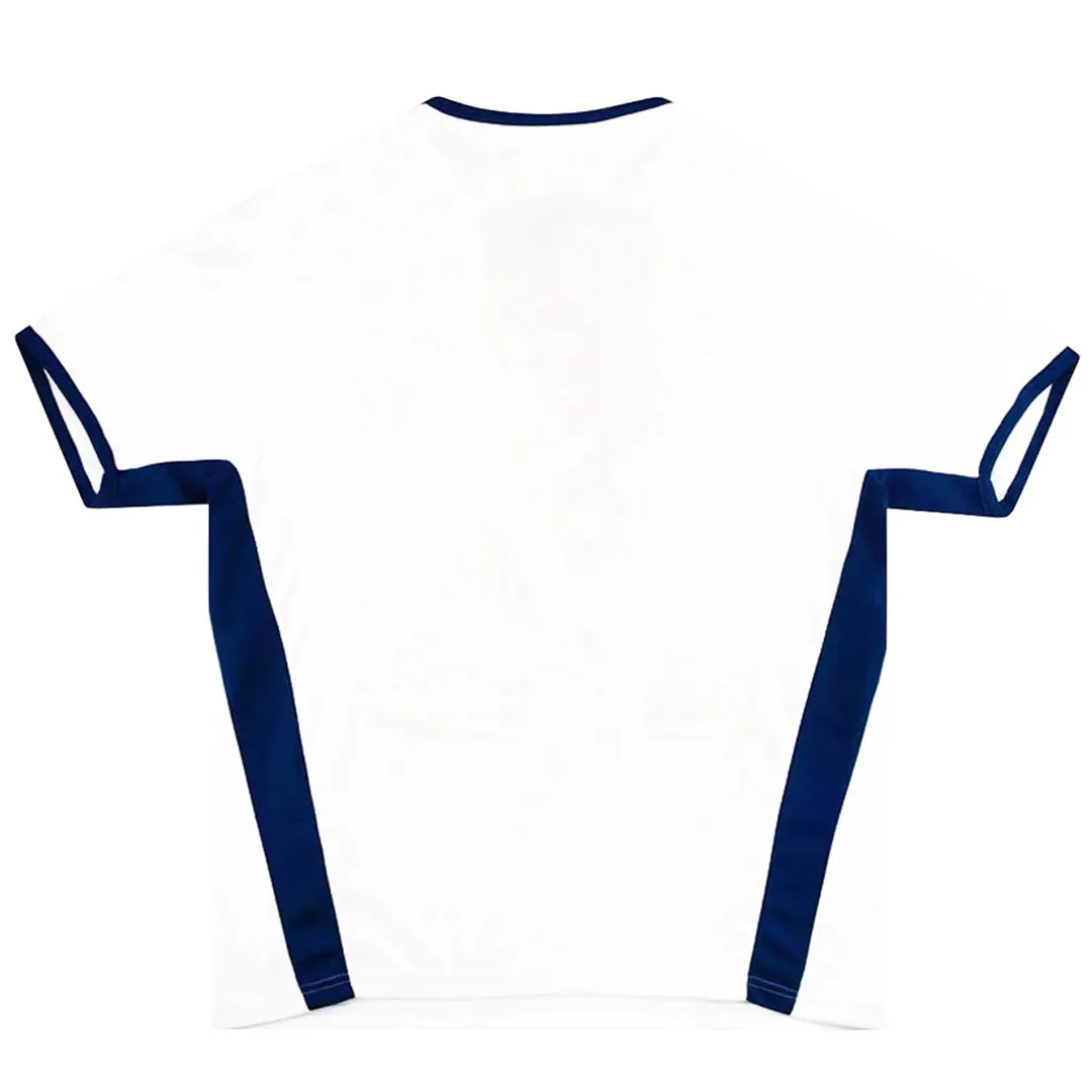 Tottenham Hotspur 2008-09 Home Shirt in white, navy view 2