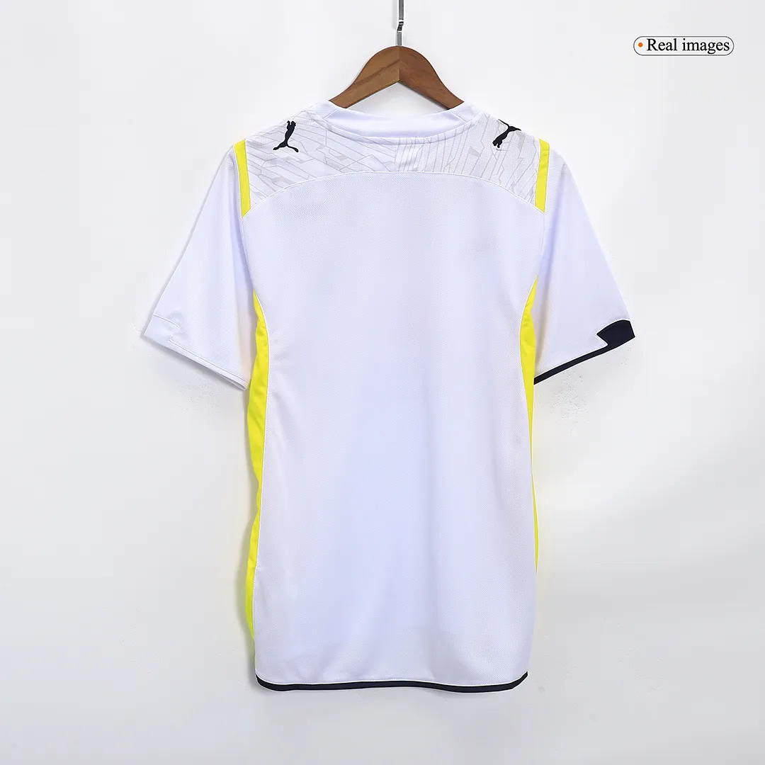 Tottenham Hotspur 2009-10 Home Shirt in white, yellow, navy view 4