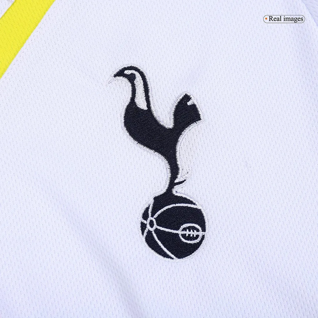 Tottenham Hotspur 2009-10 Home Shirt – Bale 3 in white, yellow, navy view 5